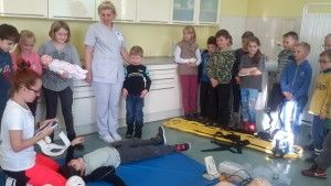 Wycieczka na zajęcia z pierwszej pomocy