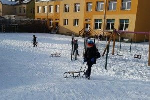 Ferie zimowe w świetlicy w Słonem.