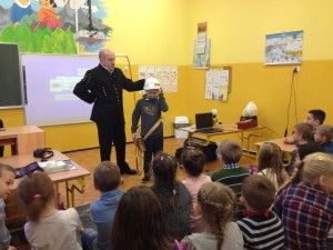 Wizyta górnika w naszej szkole