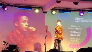 Nasz uczeń na festiwalu piosenki