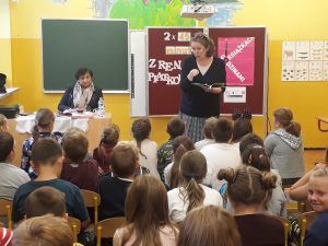 "Mądra głowa zna przysłowia" spotkanie autorskie z Renatą Piątkowską