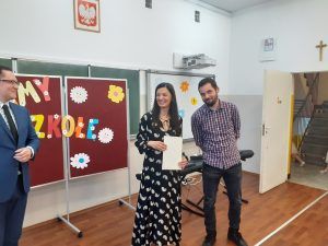 podziękowania dyrektora dla dwojga rodziców