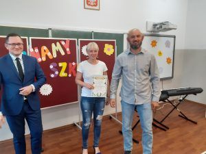 podziękowania dyrektora dla dwojga rodziców