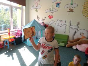 Zwycięzca z oddziału przedszkolnego.