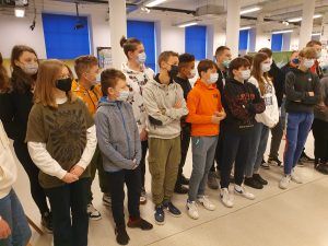 Wizyta klasy ósmej w Centrum Keplera