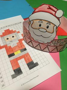 zdjęcie obrazka z zakodowanym mikołajem