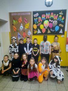Bal karnawałowy klas 1-3