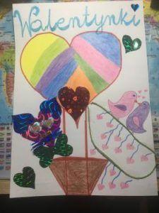 Zdalne Walentynki w naszej szkole
