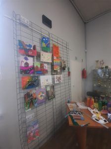 na zdjęciu widać prace konkursowe