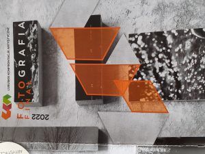 Plakat Lubuskich Konfrontacji Artystycznych - finałów 2022 roku.