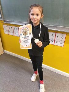 Sukces naszej uczennicy z pierwszej klasy