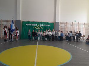 kolejny utwór w wykonaniu klasy pierwszej