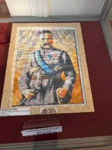 zdjęcie pracy konkursowej - portret Piłsudskiego