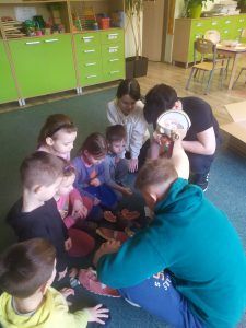 dzieci poznają funkcję narządów