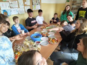 degustacja przygotowanych smakołyków