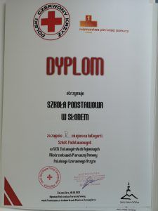 dyplom dla szkoły