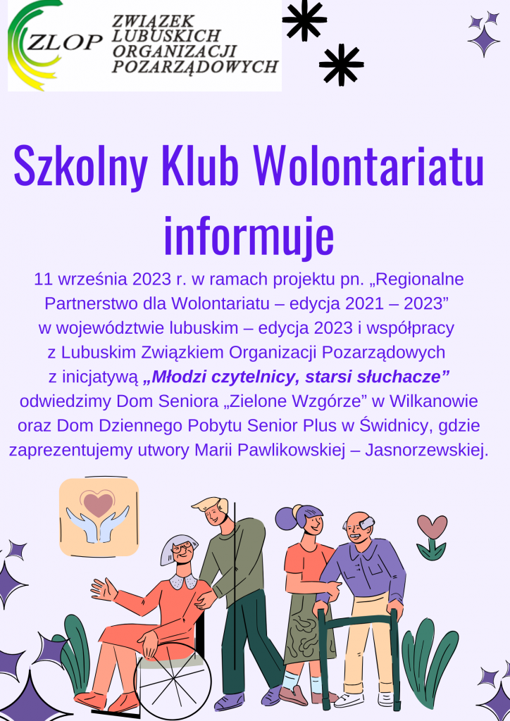 "Młodzi czytelnicy, starsi słuchacze"