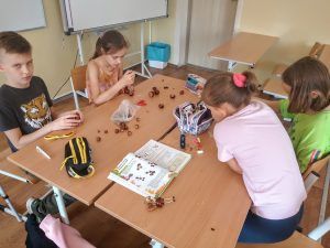 Kreatywna lekcja matematyki i techniki 😀 w klasie 4