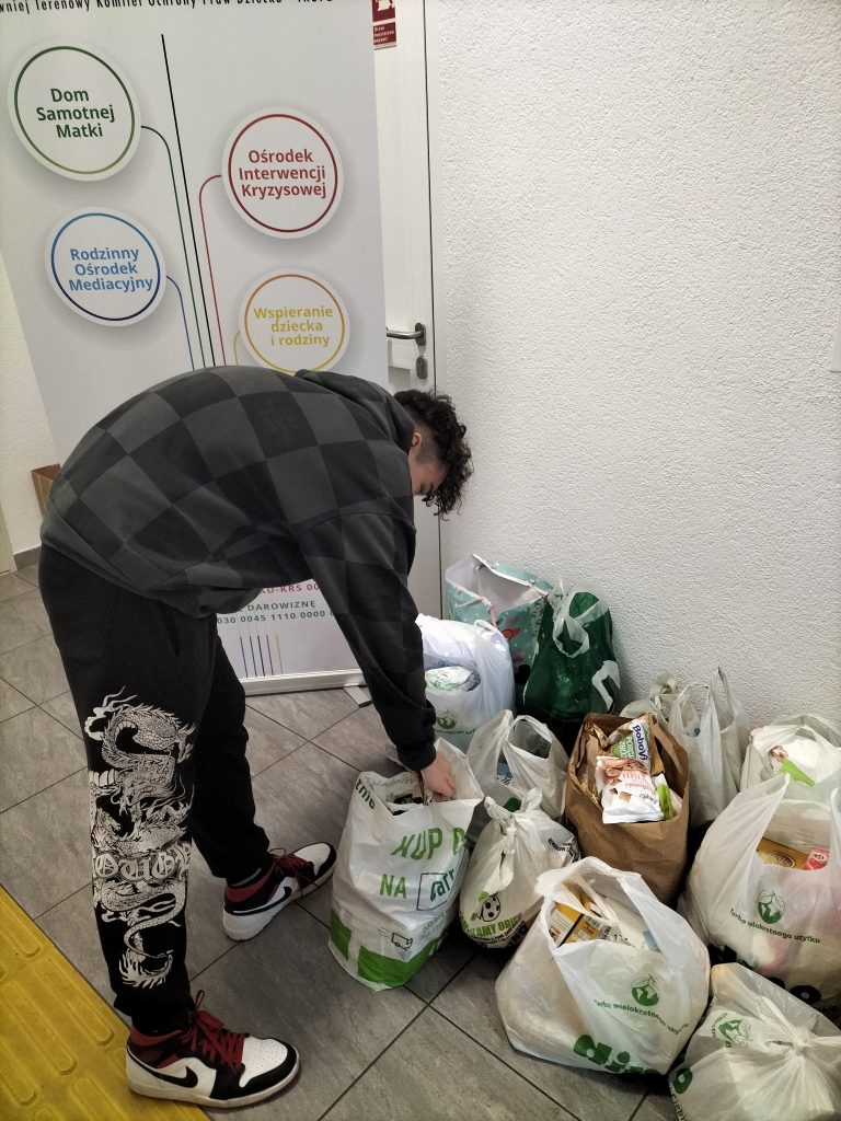 Wizyta w Domu Samotnej Matki