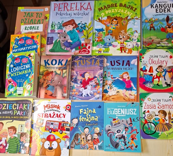 Listopadowy kiermasz książki w bibliotece