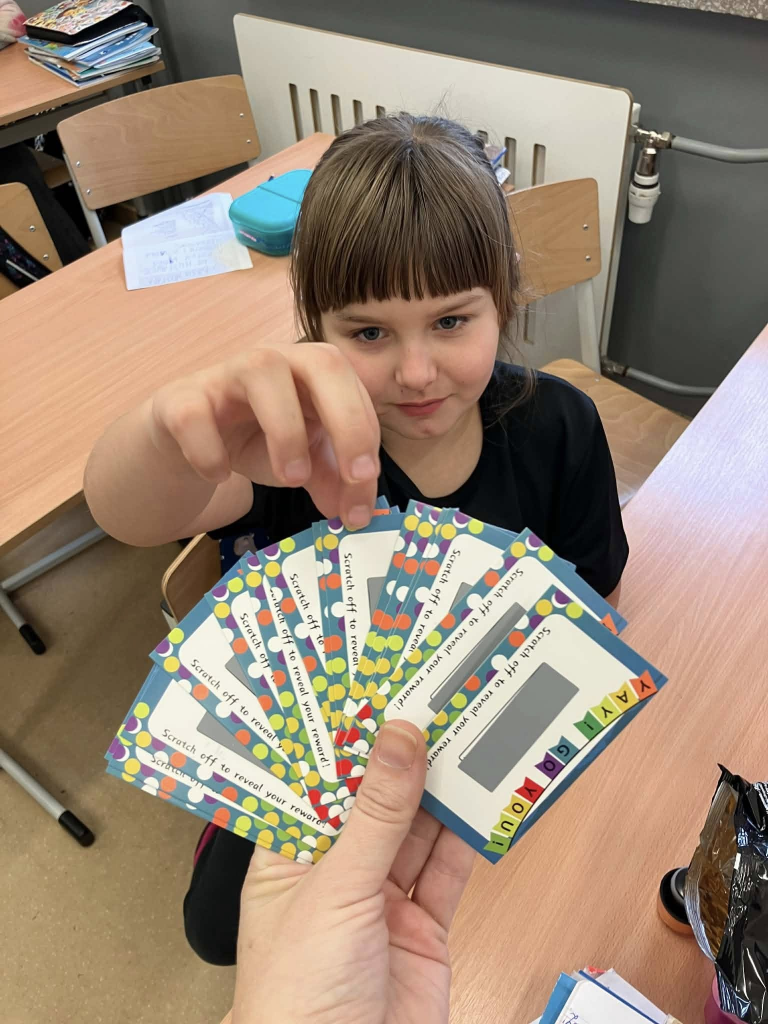 Andrzejkowe wróżby w klasach 1–3