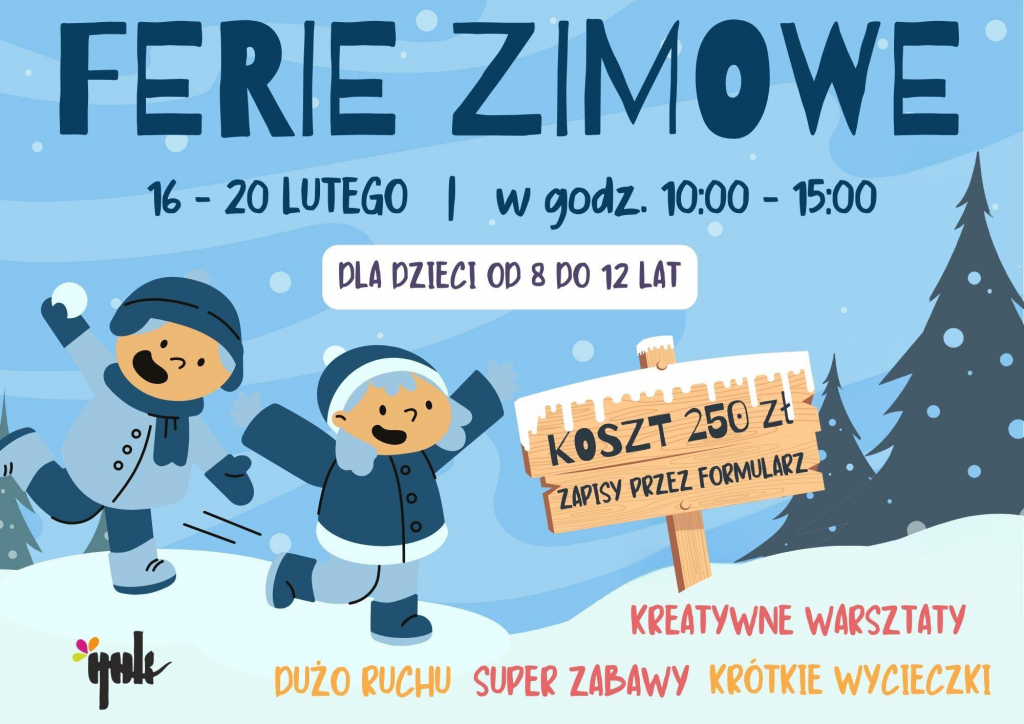 Kolejna edycja ferii zimowych z Gminnym Ośrodkiem Kultury w Świdnicy