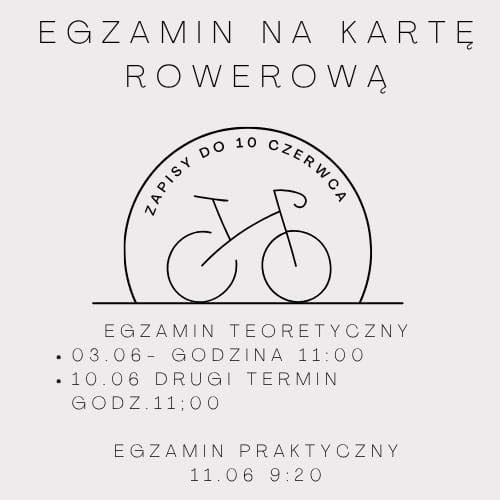 Egzamin na kartę rowerową